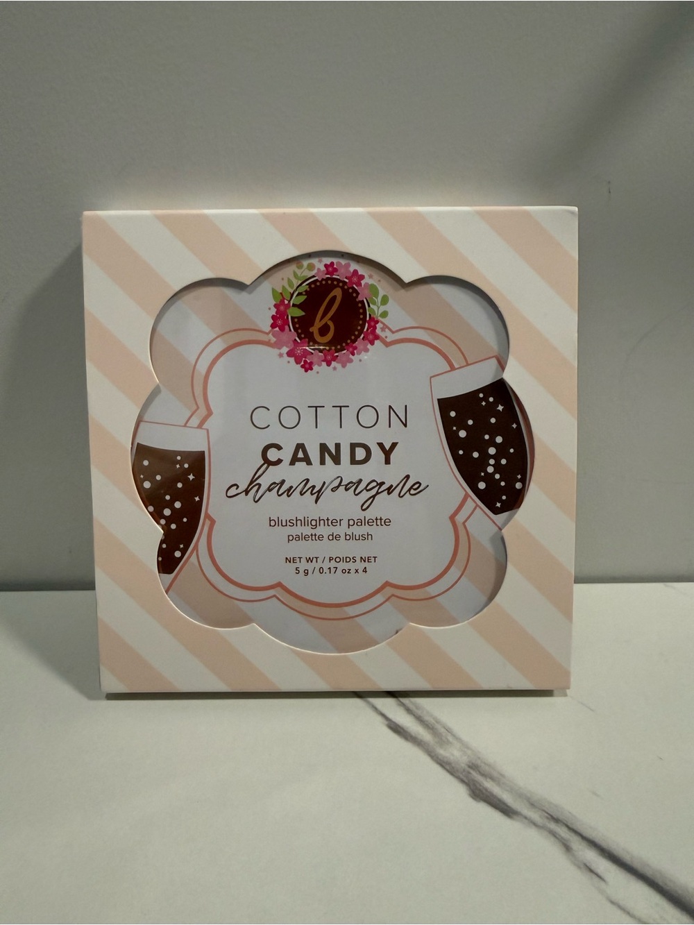Cotton Candy Champagne blush palette